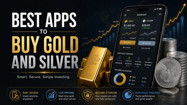 Best Apps to Buy Gold and Silver