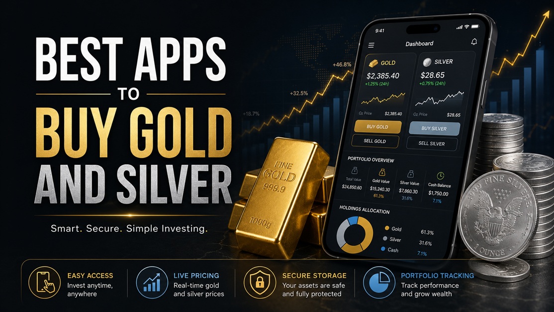 Best Apps to Buy Gold and Silver