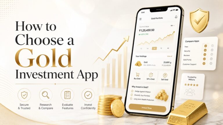 How to Choose a Gold Investment App