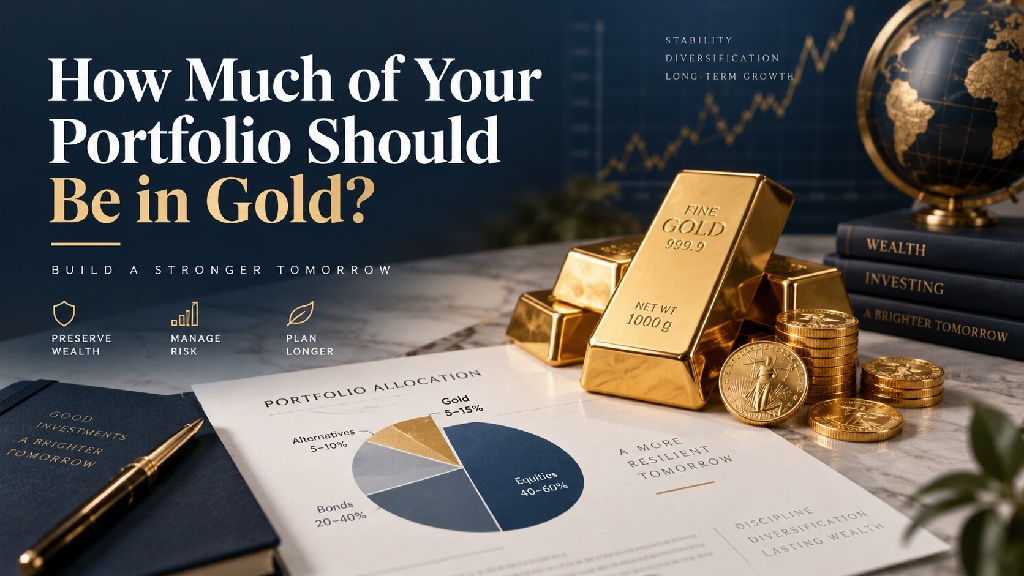 How Much of Your Portfolio Should Be in Gold?